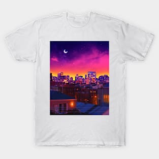 Dusk in chicago T-Shirt